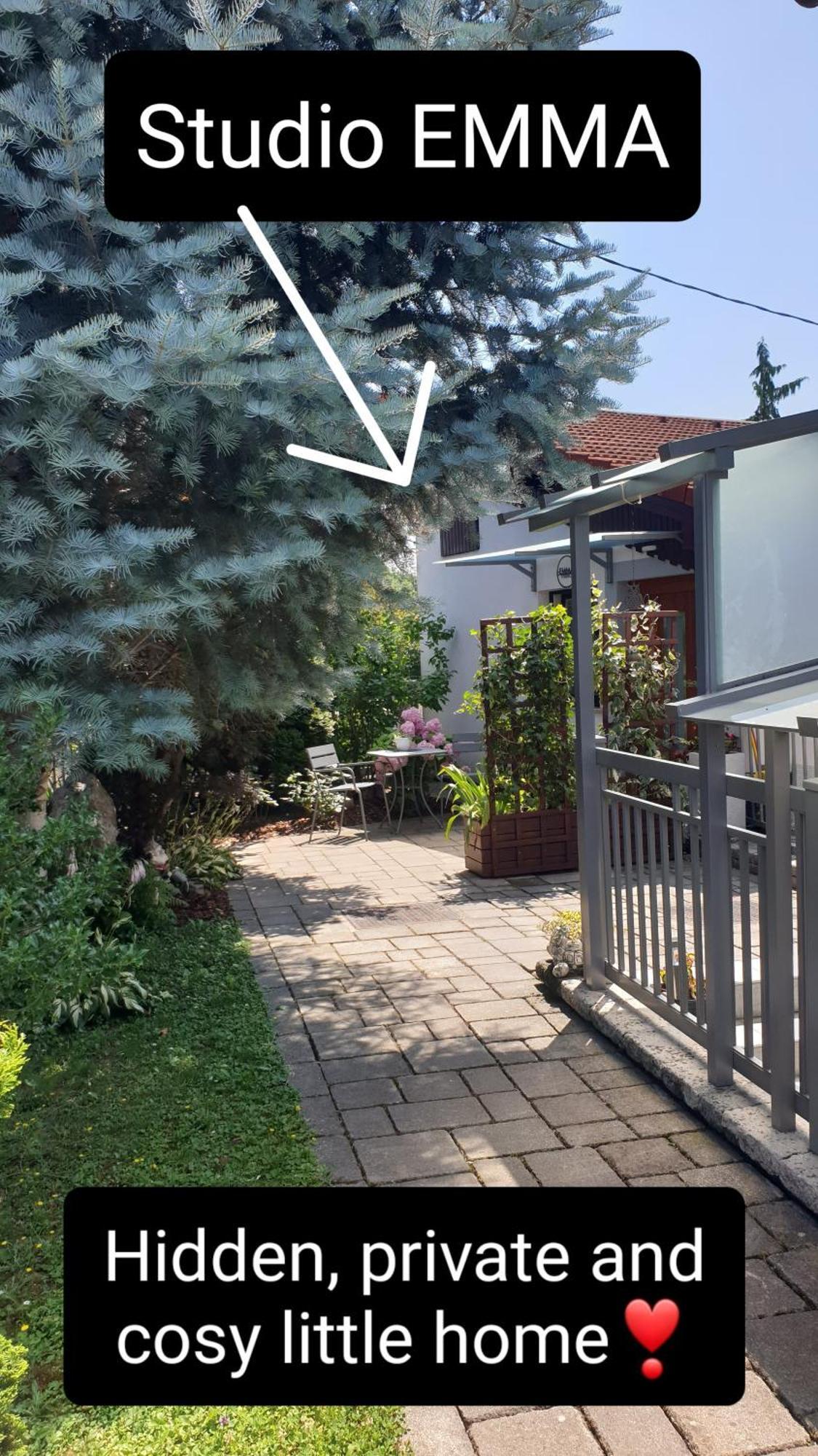 Studio Emma Ljubljana - Free Parking, Ac, Wifi מראה חיצוני תמונה